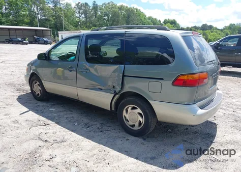 1998 Toyota Sienna Xle из США, поврежденный, VIN 4T3ZF13C9WU029468